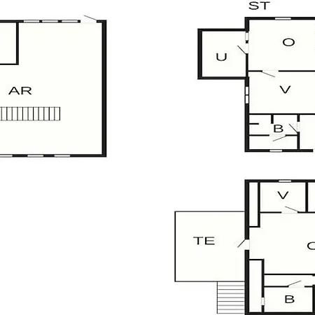 4 Star In Henne Feriehus *